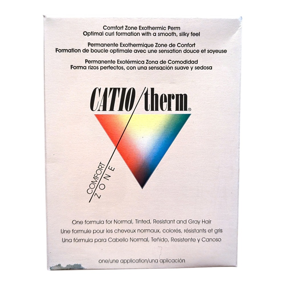 Zotos CATIO Therm Comfort Zone Exothermic Perm New in Box